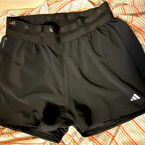 adidas Pants - NWT Adidas M running shorts in black